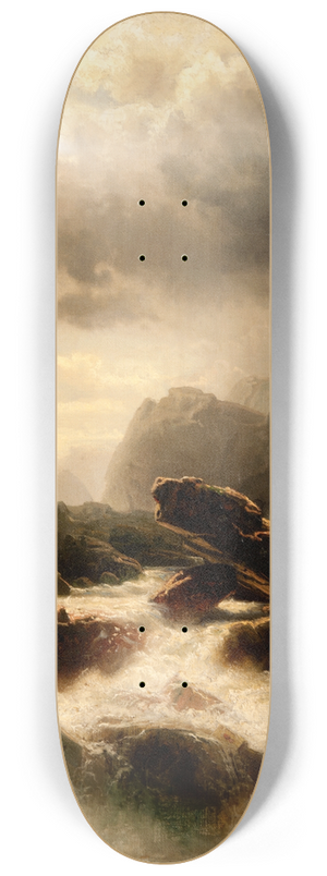 Marcus Larson - Waterfall 8.25 inch art skate deck