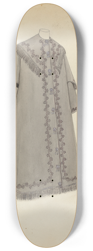 Margaret Concha - Coat 8.25 inch art skate deck