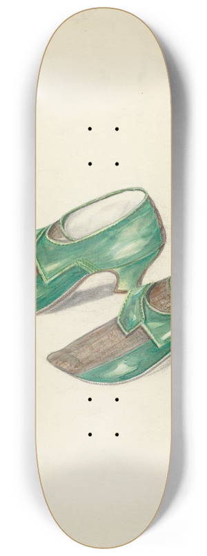 Margaret Concha - Womans Shoes 8.25 inch art skate deck
