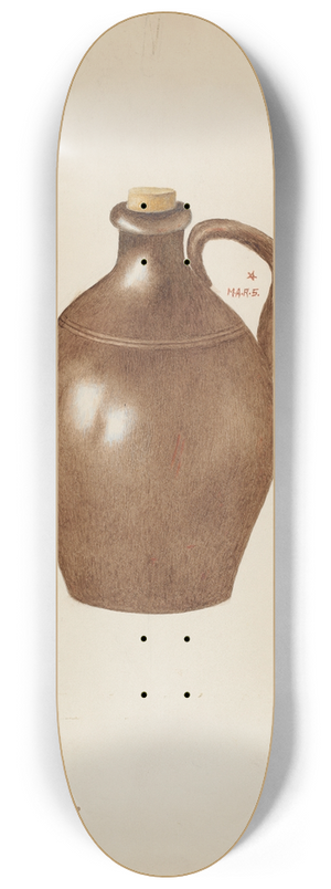 Margaret Stottlemeyer - Stone Jug 8.25 inch art skate deck