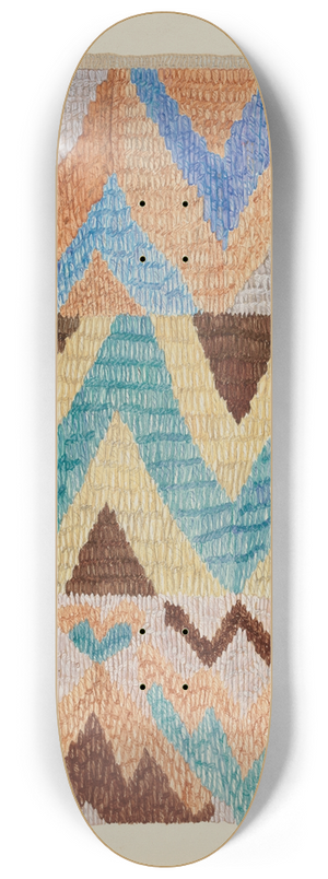 Margery Parish - Colcha (Bedspread) 8.25 inch art skate deck