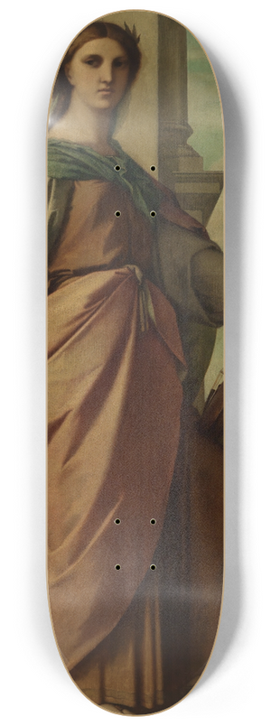 Anselm Feuerbach - Die Musikalische Poesie 8.25 inch art skate deck