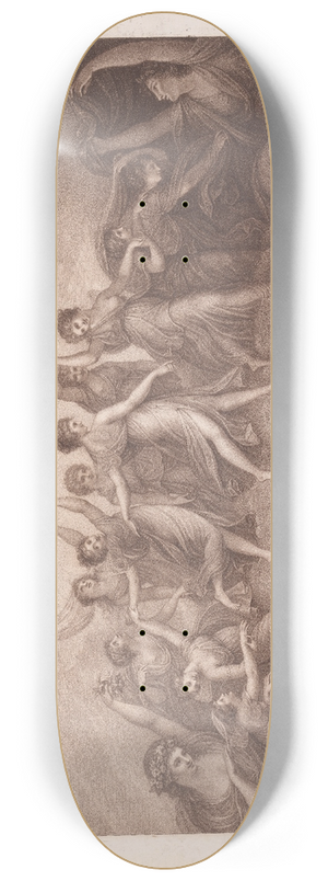 Maria Cosway - The Hours 8.25 inch art skate deck