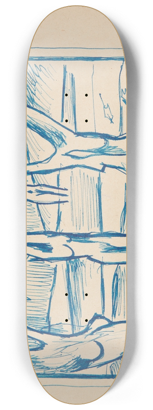Marian Kopf - Sad 8.25 inch art skate deck