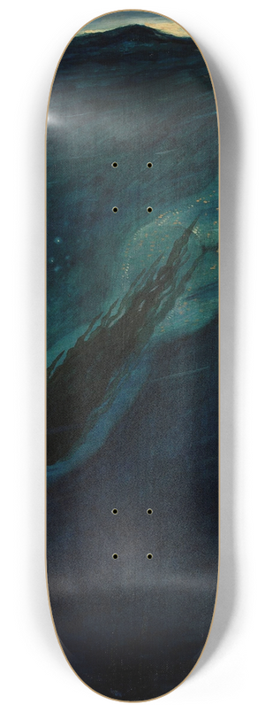 Marian Wawrzeniecki - Water nymph 8.25 inch art skate deck