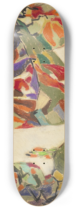 Adolf Hlzel - Komposition 8.25 inch art skate deck