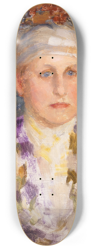 Maria Wiik - Breton woman 8.25 inch art skate deck