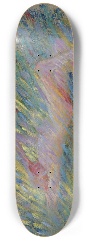 Maria Wiik - Nude lying female model 8.25 inch art skate deck