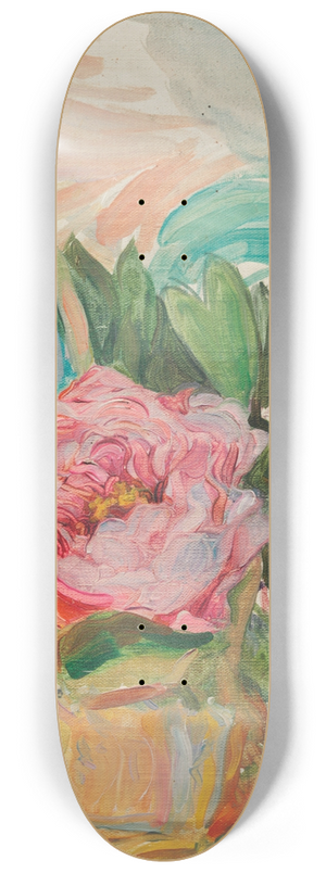 Maria Yakunchikova - Flower study 8.25 inch art skate deck