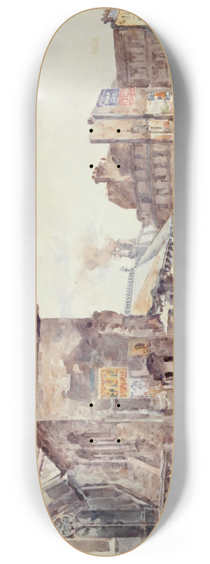 Marie-Dsir Bourgoin - Lglise Saint-Nicolas, rue Raumur 8.25 inch art skate deck