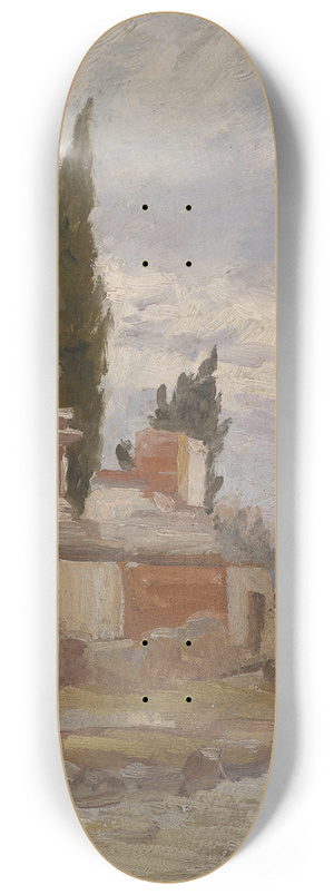 Marie Egner - Sdliche Landschaft 8.25 inch art skate deck