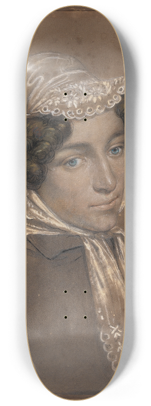 Marie Ellenrieder - Self-portrait 8.25 inch art skate deck