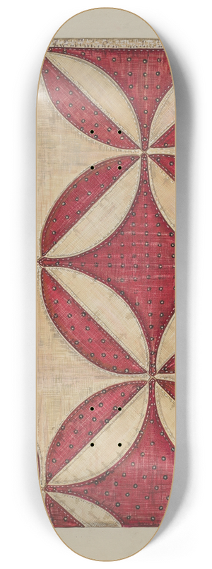 Marie Lutrell - Quilt 8.25 inch art skate deck