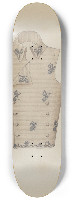 Marie Mitchell - Waistcoat 8.25 inch art skate deck
