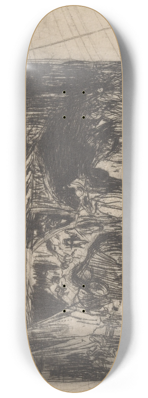 Marius Bauer - Ottomaanse optocht 8.25 inch art skate deck