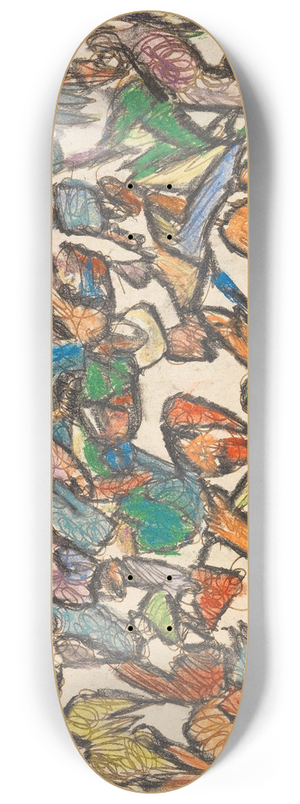 Adolf Hlzel - Lichter Dschungel 8.25 inch art skate deck