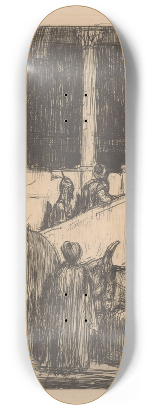 Marius Bauer - Paleisingang 8.25 inch art skate deck