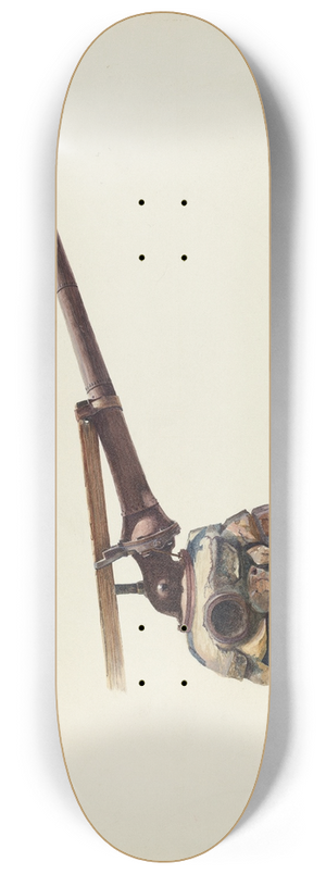 Marius Hansen - Water Nozzle 8.25 inch art skate deck