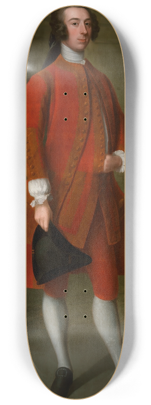 Anthony Lee - Portrait of Joseph Leeson, later 1st Earl of Milltown (1711-1783) 8.25 inch art skate deck Anthony Lee - Portrait of Joseph Leeson, later 1st Earl of Milltown (1711-1783) 8.25 inch art skate deck