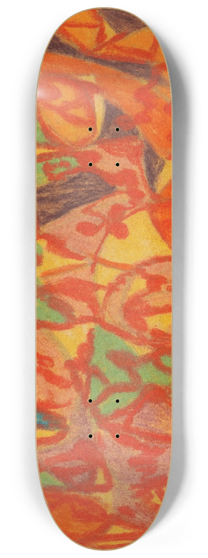 Adolf Hlzel - Ohne Titel 8.25 inch art skate deck