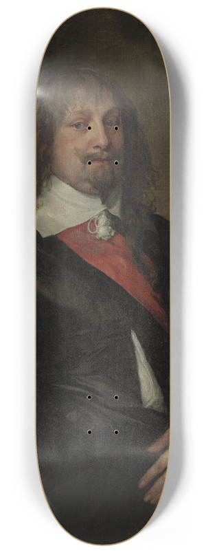 Anthony van Dyck - A portrait of Sir Robert Howard 8.25 inch art skate deck
