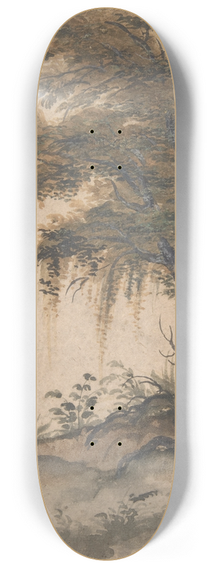 Marten Van Valckenborch - Study of a Tree 8.25 inch art skate deck