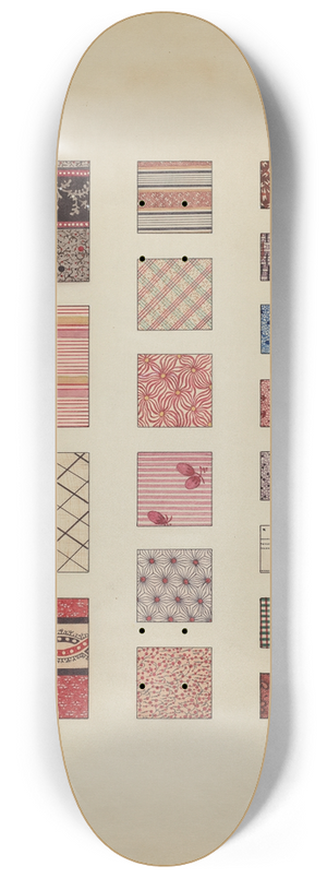 Martha Reed - Printed Cottons 8.25 inch art skate deck