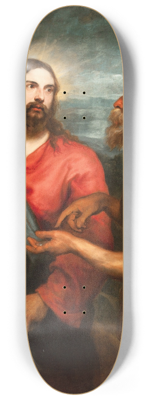 Anthony van Dyck - Christ Of The Coin 8.25 inch art skate deck Anthony van Dyck - Christ Of The Coin 8.25 inch art skate deck