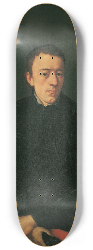 Martin Johann Schmidt - Bildnis des Domherrn Wdl 8.25 inch art skate deck Martin Johann Schmidt - Bildnis des Domherrn Wdl 8.25 inch art skate deck
