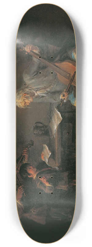 Martin Johann Schmidt - Musikanten 8.25 inch art skate deck Martin Johann Schmidt - Musikanten 8.25 inch art skate deck