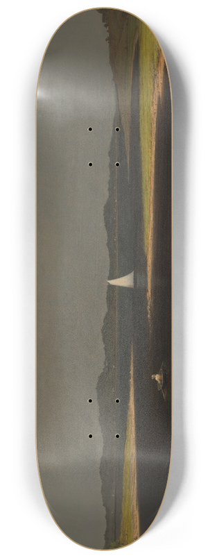 Martin Johnson Heade - Approaching Thunder Storm 8.25 inch art skate deck