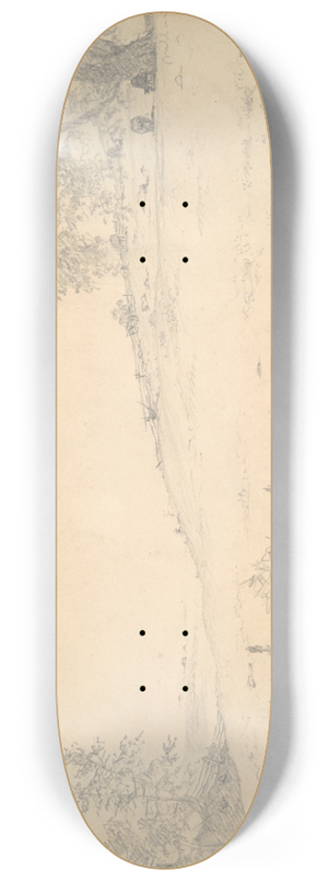 Martin Johnson Heade - Friars Head,Campobello 8.25 inch art skate deck