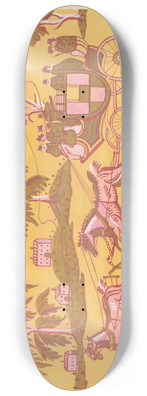 Martin Partyka - Bandbox 8.25 inch art skate deck Martin Partyka - Bandbox 8.25 inch art skate deck