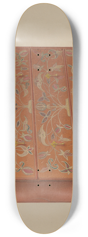 Martin Partyka - Painted Chest 8.25 inch art skate deck