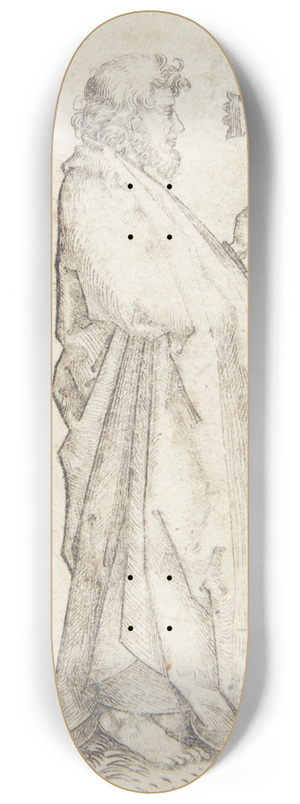 Martin Schongauer - Apostlen Mattus 8.25 inch art skate deck