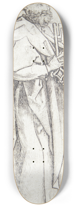 Martin Schongauer - Apostlen Peter 8.25 inch art skate deck