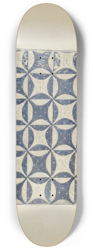 Mary Berner - Bedspread 8.25 inch art skate deck