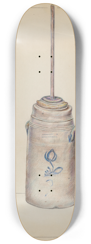 Mary Berner - Churn 8.25 inch art skate deck