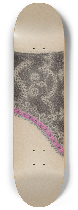 Mary Berner - Womans Gaters 8.25 inch art skate deck