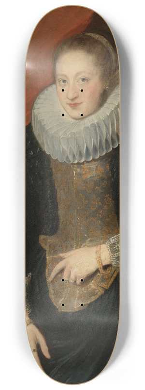 Anthony van Dyck - Portrait Of A Lady 8.25 inch art skate deck