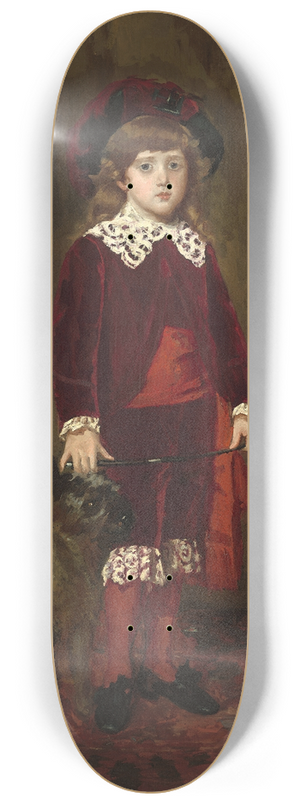 Mary Cassatt - Eddy Cassatt (Edward Buchanan Cassatt) 8.25 inch art skate deck