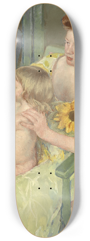 Mary Cassatt - Mother and Child 8.25 inch art skate deck