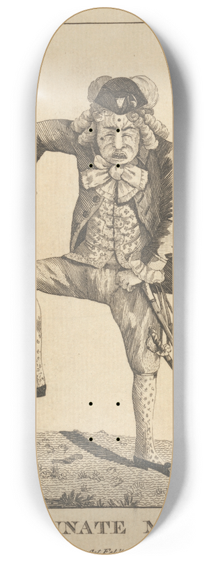 Mary Darly - The Unfortunate 8.25 inch art skate deck