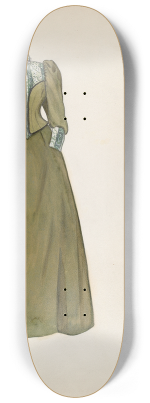 Mary E. Humes - Dress 8.25 inch art skate deck