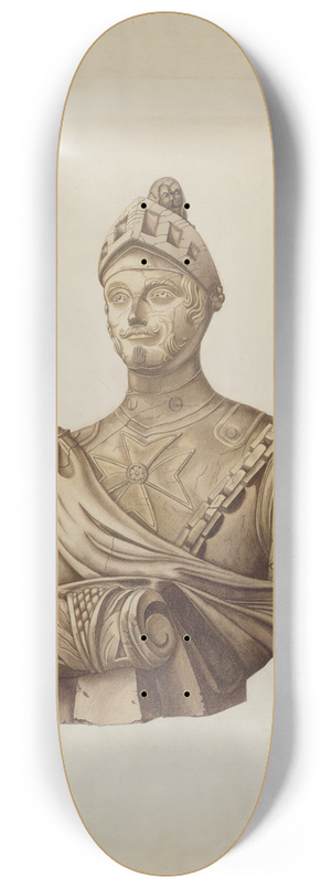 Mary E. Humes - Figurehead  Warrior 8.25 inch art skate deck