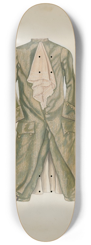 Mary E. Humes - Mans Suit 8.25 inch art skate deck