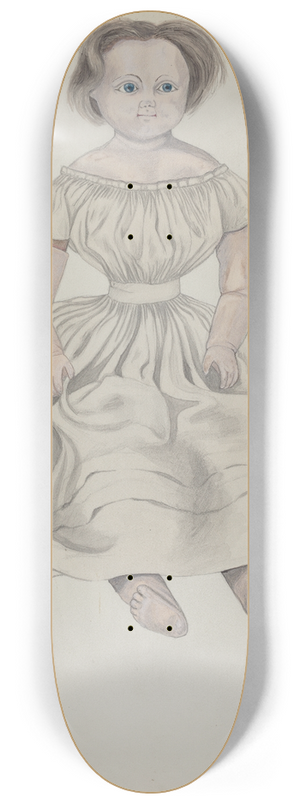 Mary E. Humes - Wax Doll 8.25 inch art skate deck