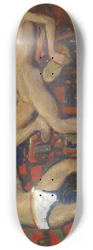 Adolf Hlzel - Zwei ruhende Akte 8.25 inch art skate deck