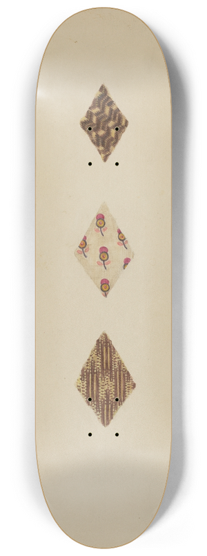 Mary Fitzgerald - Quilt Patches 8.25 inch art skate deck