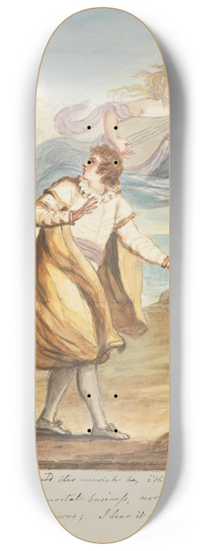 Mary Hoare - Ferdinand and Ariel 8.25 inch art skate deck